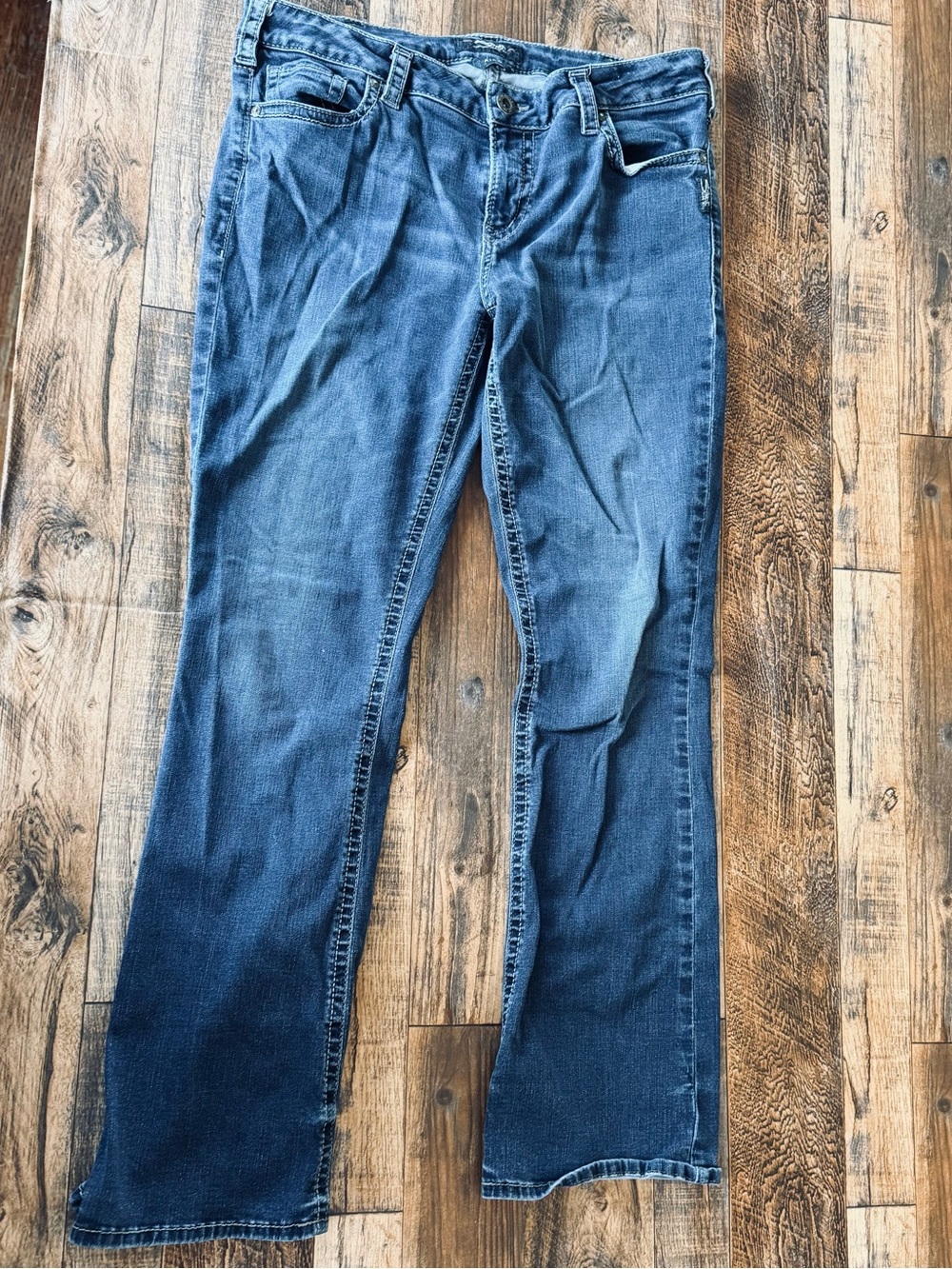 Silver Jeans Co Aiko Slim Boot Jeans Women’s W34 L31 Dark Wash Denim XL